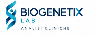 Logo BIOGENETIX LAB azzurro